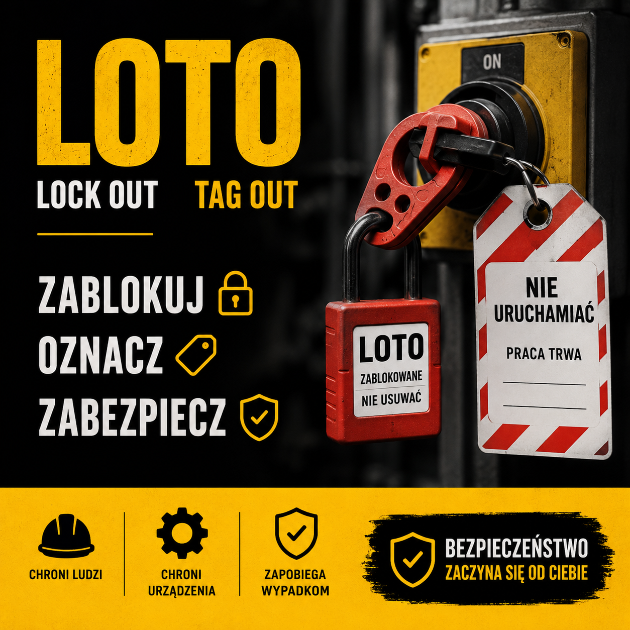 Read more about the article System LOTO – bezpieczeństwo, które zaczyna się od kontroli energii